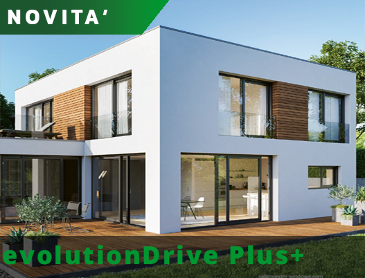 PORTE SCORREVOLI EVOLUTIONDRIVE PLUS+ - NOVITA' NELL'OFFERTA PVC